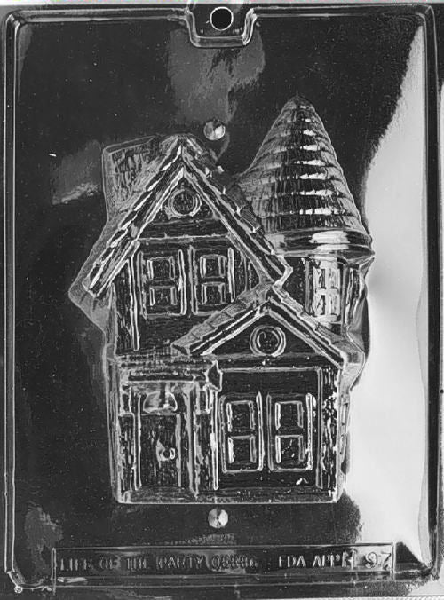 Haunted House Chocolate Mould - Part 1 by Home Chocolate Factory - professional pastry and chocolate equipment