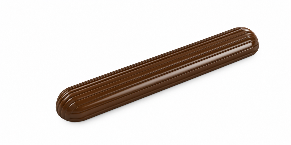 Implast 7g Striped Slim Bar Polycarbonate Chocolate Mould