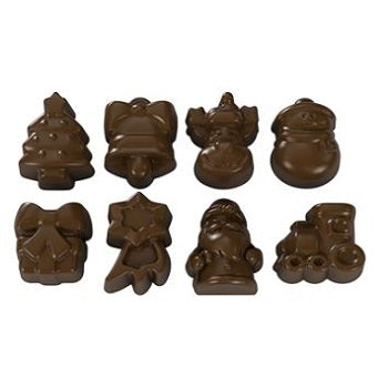 Implast Christmas Figures Polycarbonate Chocolate Mould