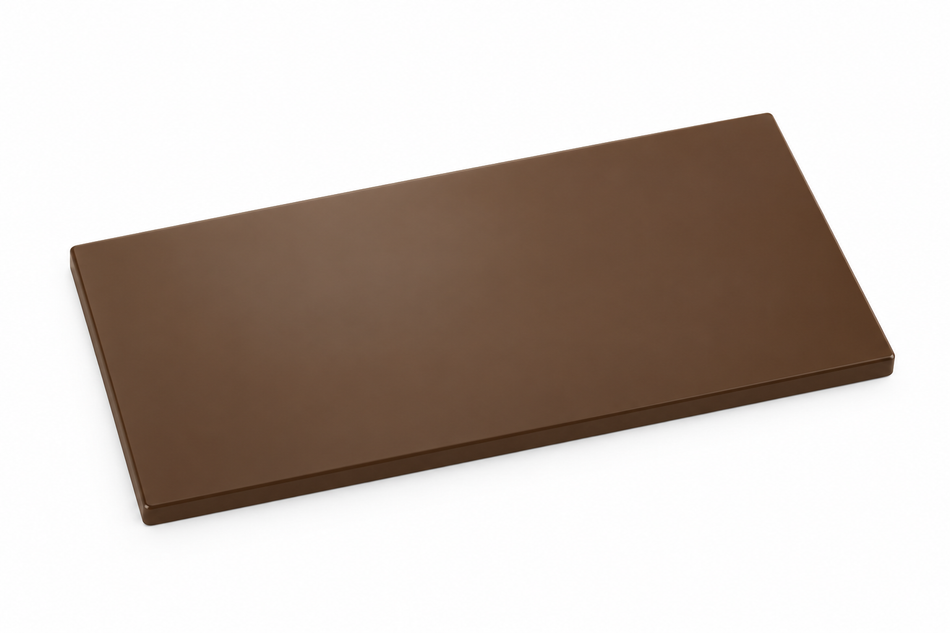 Implast 255mm x 154mm Flat Bar Polycarbonate Chocolate Mould