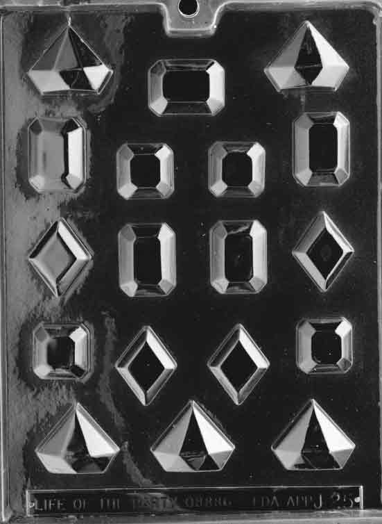 Jewels Chocolate Mould by Home Chocolate Factory - professional pastry and chocolate equipment