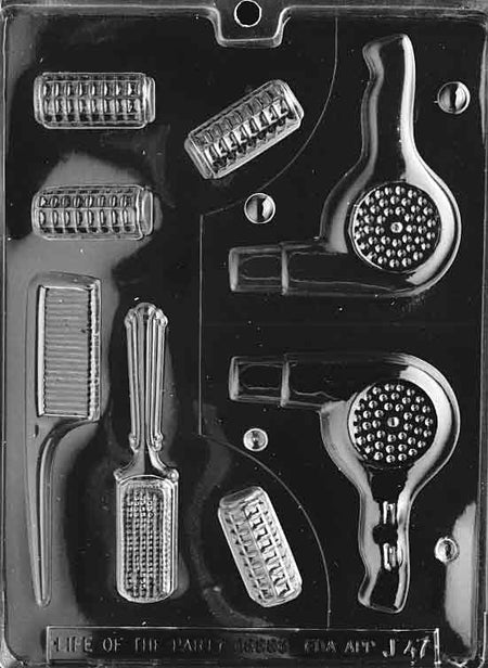 Beautician Chocolate Mould by Home Chocolate Factory - professional pastry and chocolate equipment