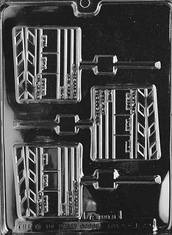 Director's Clip Board Chocolate Mould by Home Chocolate Factory - professional pastry and chocolate equipment