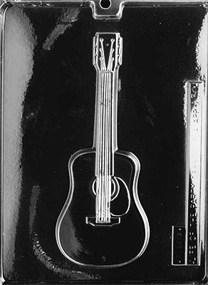 Guitar Chocolate Mould by Home Chocolate Factory - professional pastry and chocolate equipment