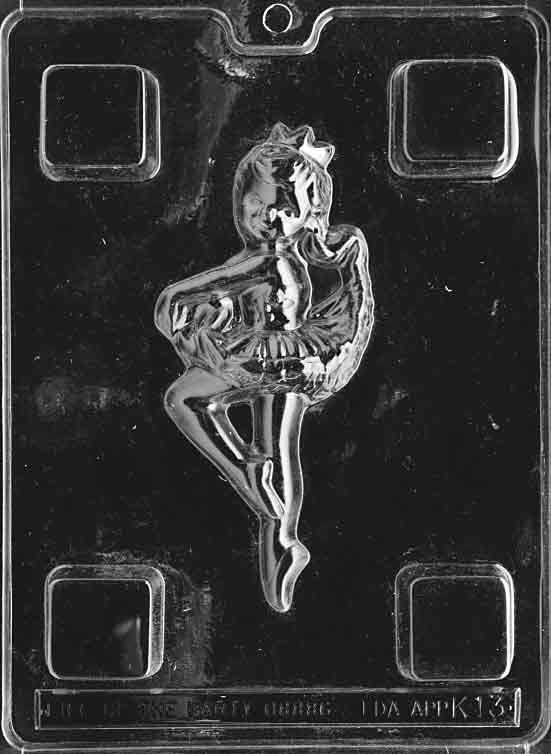 Ballerina Chocolate Mould by Home Chocolate Factory - professional pastry and chocolate equipment