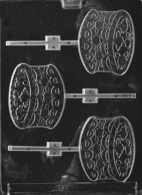 Cake Lollipop Chocolate Mould by Home Chocolate Factory - professional pastry and chocolate equipment