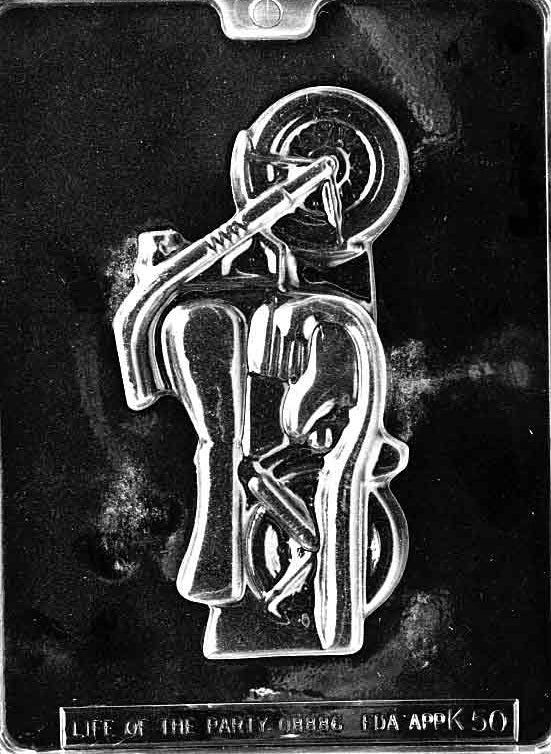 Motorcycle Chocolate Mould by Home Chocolate Factory - professional pastry and chocolate equipment