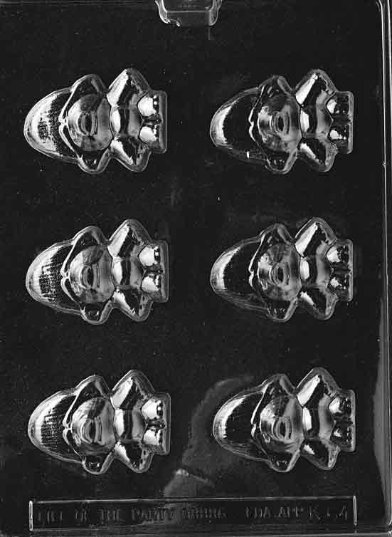 Bite Sized Monster Baby Chocolate Mould by Home Chocolate Factory - professional pastry and chocolate equipment