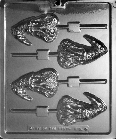 Wizard Lollipop Chocolate Mould by Home Chocolate Factory - professional pastry and chocolate equipment