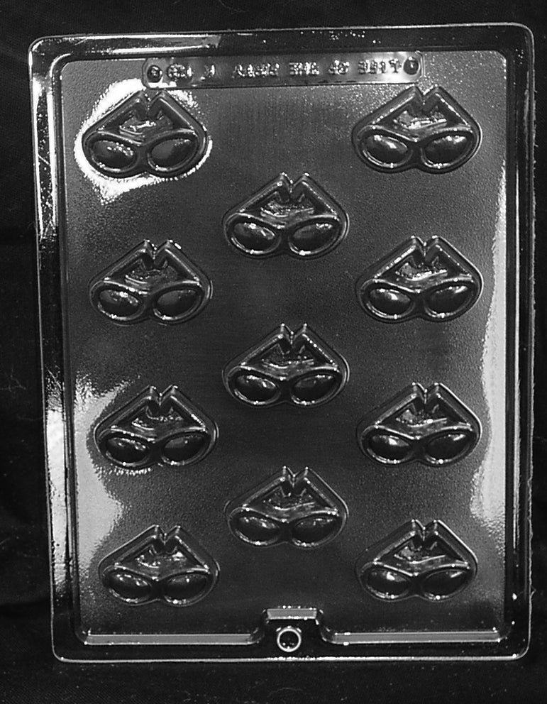 Bite Sized Sunglasses Chocolate Mould by Home Chocolate Factory - professional pastry and chocolate equipment