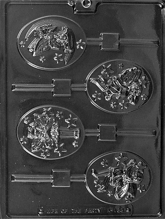 Fairy Lollipop Chocolate Mould by Home Chocolate Factory - professional pastry and chocolate equipment