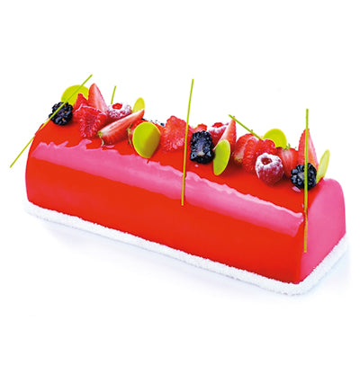 Pavoni Yule Log Professional Silicon Mould by Home Chocolate Factory - professional pastry and chocolate equipment