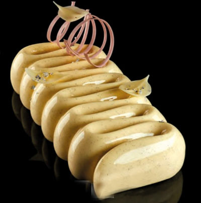 Pavoni Honorè 3D Pavocake Professional Silicon Mould by Emmanuele Forcone by Home Chocolate Factory - professional pastry and chocolate equipment