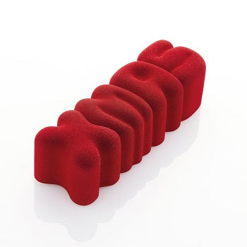 Pavoni Xmas Log 3D Pavocake Professional Silicon Mould by Home Chocolate Factory - professional pastry and chocolate equipment