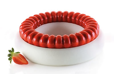 Silikomart Symphony Large Entremet Professional Silicon Mould Kit and Cutter by Home Chocolate Factory - professional pastry and chocolate equipment