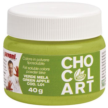 Pavoni Liposoluble Colouring Powder - Green Apple by Home Chocolate Factory - professional pastry and chocolate equipment