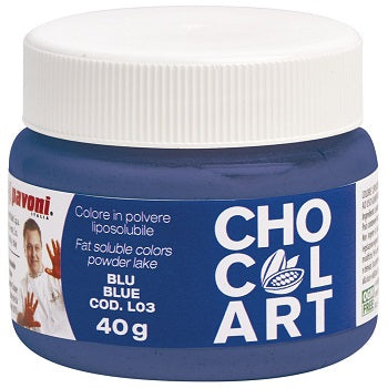 Pavoni Liposoluble Colouring Powder - Blue by Home Chocolate Factory - professional pastry and chocolate equipment