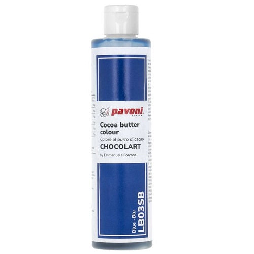 Pavoni Coloured Cocoa Butter - Blue - 200g by Home Chocolate Factory - professional pastry and chocolate equipment
