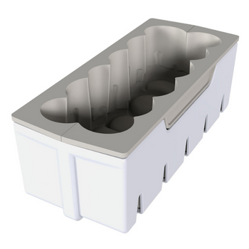Silikomart Lumiere Buche Silicon Mould by Pierre-Jean Quinonero