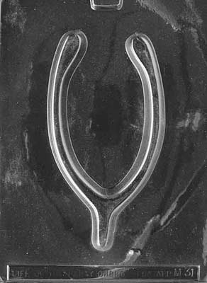 Wishbone Chocolate Mould by Home Chocolate Factory - professional pastry and chocolate equipment