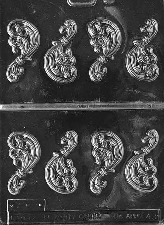 Filligree Chocolate Mould by Home Chocolate Factory - professional pastry and chocolate equipment