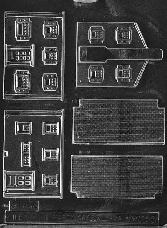 House Chocolate Mould by Home Chocolate Factory - professional pastry and chocolate equipment