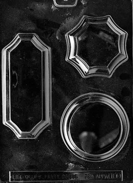 Round, Rectangle and Octagonal Bases Chocolate Mould by Home Chocolate Factory - professional pastry and chocolate equipment