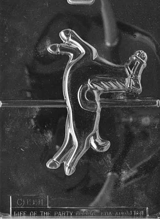 Large Carousel Horse Chocolate Mould by Home Chocolate Factory - professional pastry and chocolate equipment