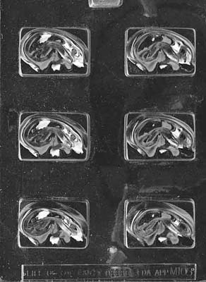 Ears Chocolate Mould by Home Chocolate Factory - professional pastry and chocolate equipment
