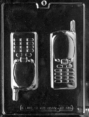 Updated Cell Phone Chocolate Mould by Home Chocolate Factory - professional pastry and chocolate equipment