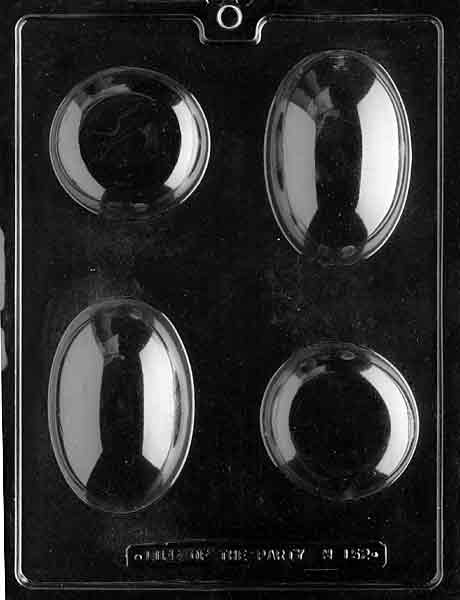 Oval Round Soap Bars Chocolate Mould by Home Chocolate Factory - professional pastry and chocolate equipment