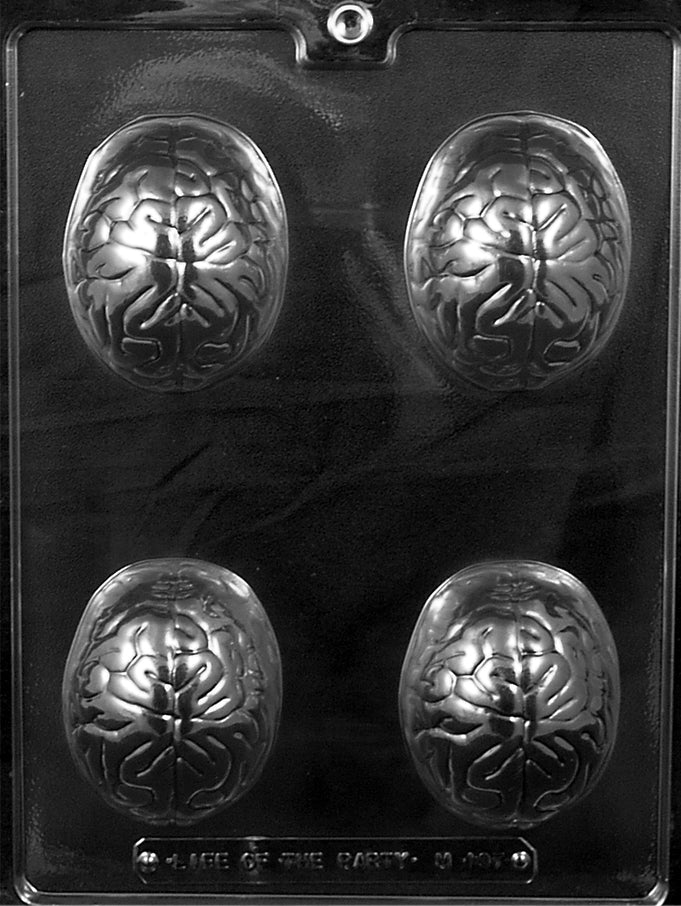 The Brain Chocolate Mould by Home Chocolate Factory - professional pastry and chocolate equipment