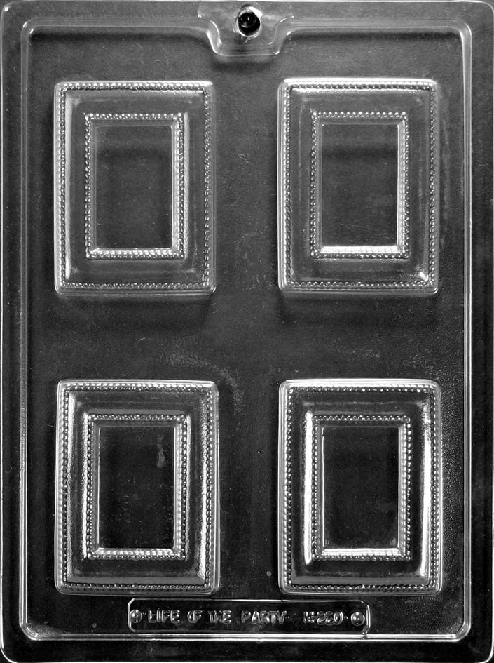 Fancy Frames Chocolate Mould by Home Chocolate Factory - professional pastry and chocolate equipment