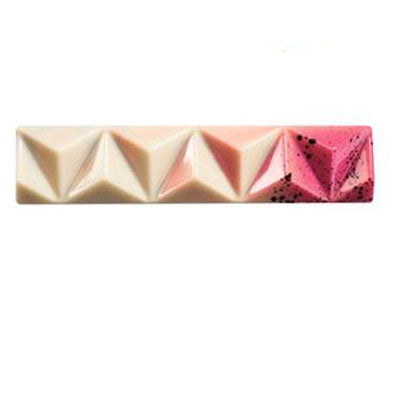 Martellato Pyramid 30g Snack Bar Polycarbonate Chocolate Mould by Home Chocolate Factory - professional pastry and chocolate equipment
