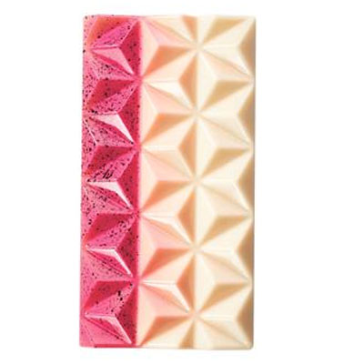 Martellato Pyramid 80g Bar Polycarbonate Chocolate Mould by Home Chocolate Factory - professional pastry and chocolate equipment