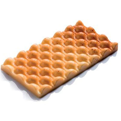 Martellato Bubbles 80g Bar Polycarbonate Chocolate Mould by Home Chocolate Factory - professional pastry and chocolate equipment
