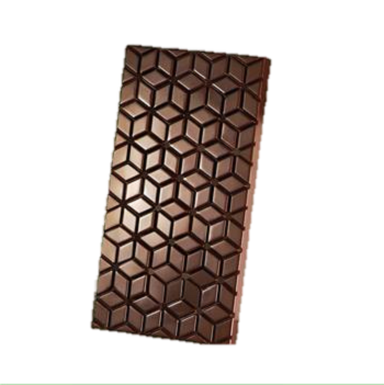 Martellato 100g Kube Bar Polycarbonate Chocolate Mould by Home Chocolate Factory - professional pastry and chocolate equipment