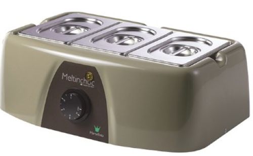 Martellato Analog Meltinchoc Chocolate Melter – 3 Basins (0.8Ltr) by Home Chocolate Factory - professional pastry and chocolate equipment