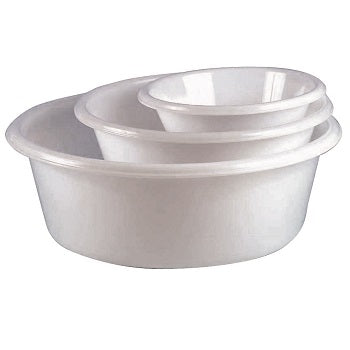 Mallard Ferriere Plastic Bowl 24cm- 1 Litre by Home Chocolate Factory - professional pastry and chocolate equipment