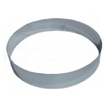 Mallard Ferriere Stainless Steel Mousse Ring 14 cm x H 4.5 cm by Home Chocolate Factory - professional pastry and chocolate equipment