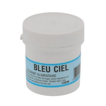 Mallard Ferriere Water Soluble Colouring Powder - Sky Blue - 20g by Home Chocolate Factory - professional pastry and chocolate equipment