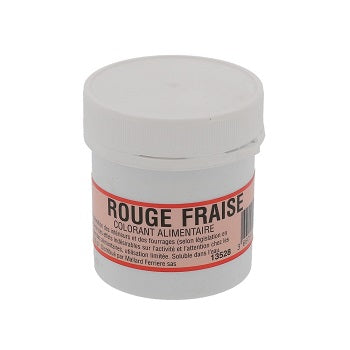 Mallard Ferriere Water Soluble Colouring Powder - Strawberry Red - 20g by Home Chocolate Factory - professional pastry and chocolate equipment