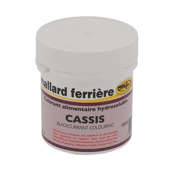 Mallard Ferriere Water Soluble Colouring Powder - Blackcurrant - 20g by Home Chocolate Factory - professional pastry and chocolate equipment