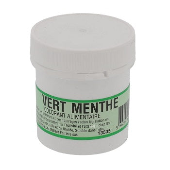Mallard Ferriere Water Soluble Colouring Powder - Mint Green - 20g by Home Chocolate Factory - professional pastry and chocolate equipment