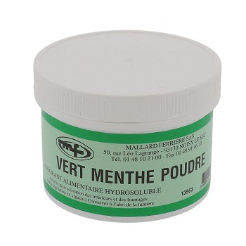 Mallard Ferriere Water Soluble Colouring Powder - Mint Green - 100g by Home Chocolate Factory - professional pastry and chocolate equipment