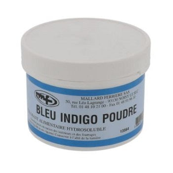 Mallard Ferriere Water Soluble Colouring Powder - Indigo Blue - 100g by Home Chocolate Factory - professional pastry and chocolate equipment