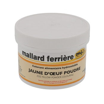 Mallard Ferriere Water Soluble Colouring Powder - Egg Yellow - 100g by Home Chocolate Factory - professional pastry and chocolate equipment