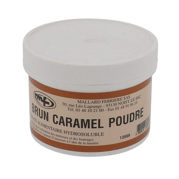 Mallard Ferriere Hydrosoluble Colouring Powder - Caramel - 100g by Home Chocolate Factory - professional pastry and chocolate equipment