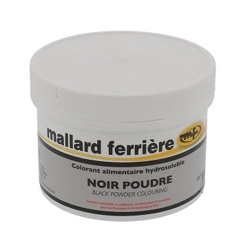 Mallard Ferriere Water Soluble Colouring Powder - Black - 50g by Home Chocolate Factory - professional pastry and chocolate equipment