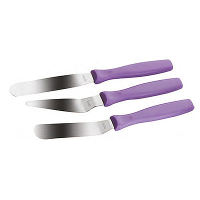 Set of Three Mini Spatulas by Home Chocolate Factory - professional pastry and chocolate equipment